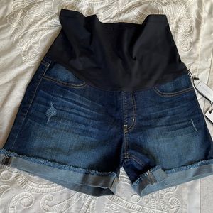 Maternity Jean Shorts